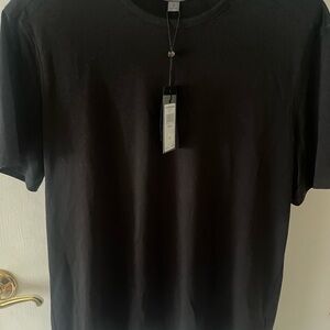 Classic Black Men's T-Shirt John Varvatos- Pima cotton